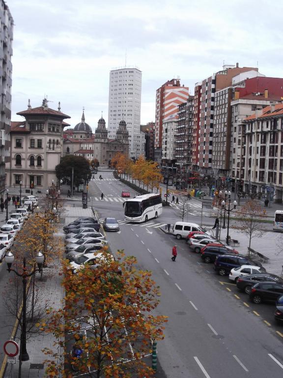 Pension Plaza Gijón Eksteriør billede