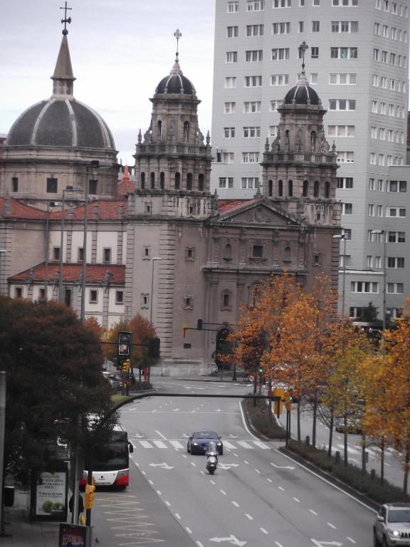 Pension Plaza Gijón Eksteriør billede